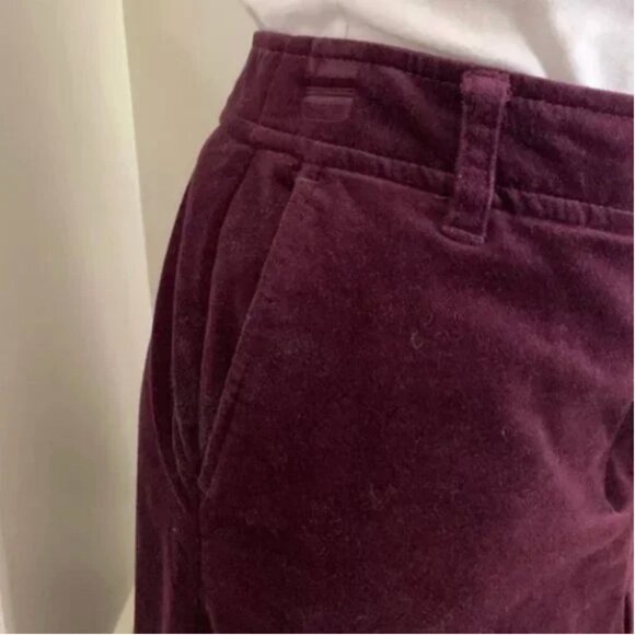 Talbots Women's Wine Colored Velvet Pencil Midi Skirt Size 6P - Picture 3 of 8